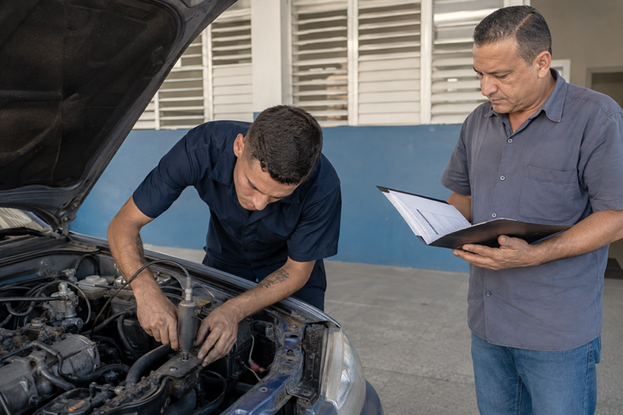 grabacion numero motor vehiculo cuba tramite