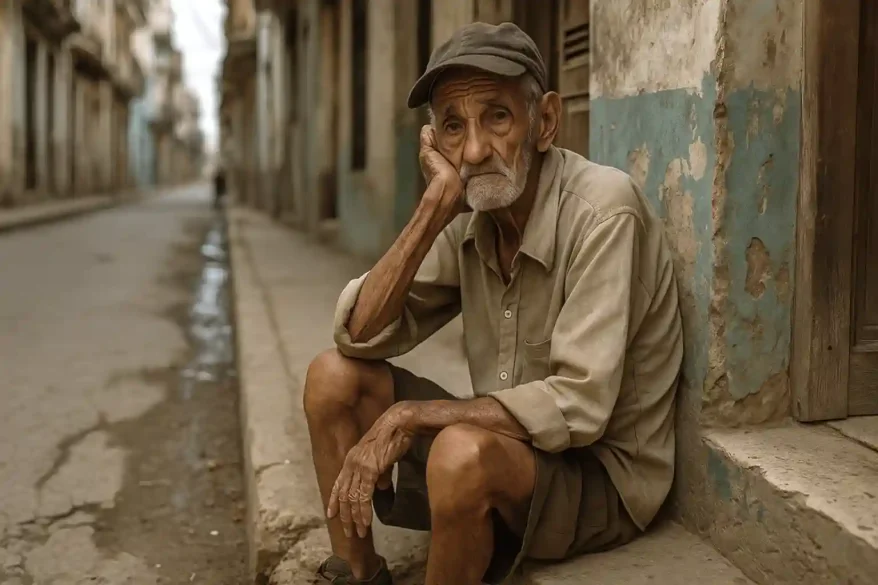anciano vulnerable cuba