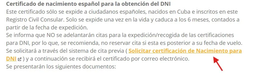 certificado dni consespacuba