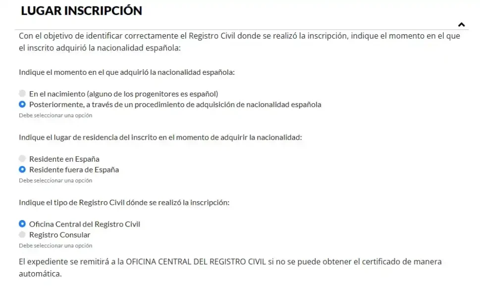 solicitud certificado dni lugar de inscripcion 1