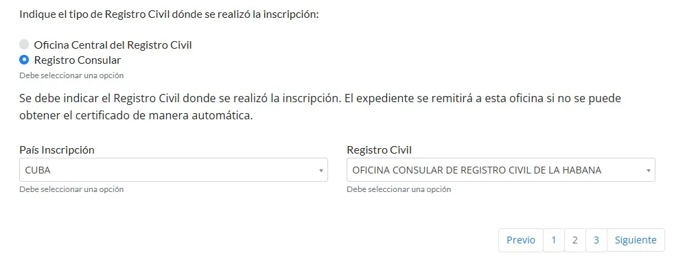 solicitud certificado dni lugar de inscripcion 2