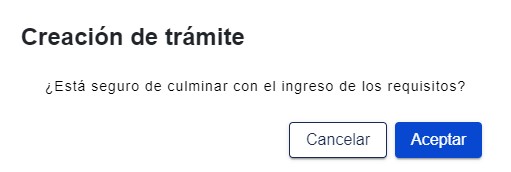 Fin de ingreso de requisitos en eVisas
