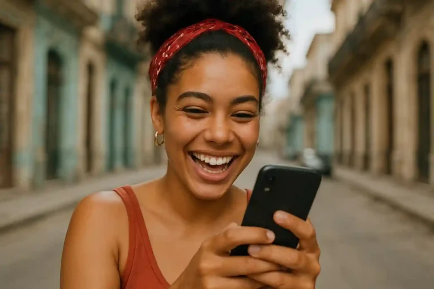 joven movil delta chat