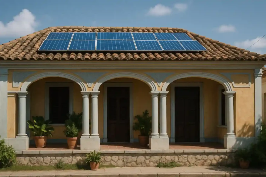 sistema fotovoltaico cuba