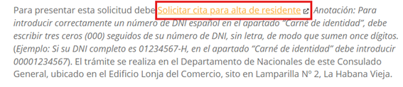 imagen ejemplo cita alta residente