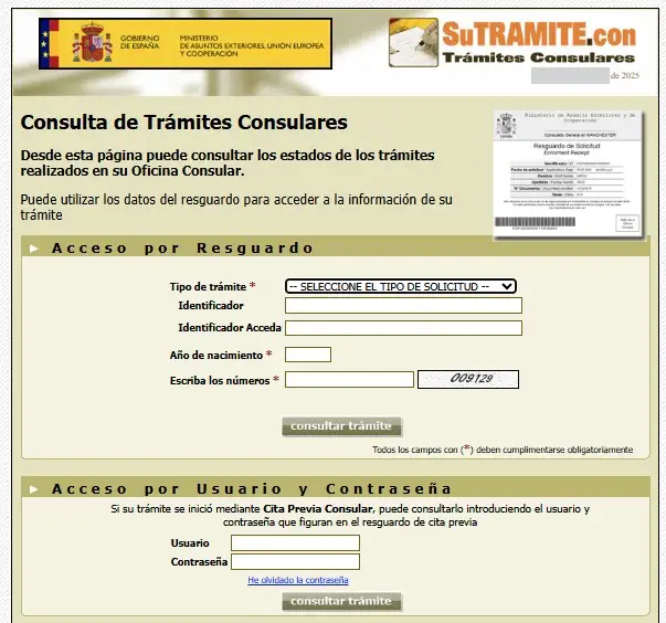 sutramiteconsular Portal MAEC