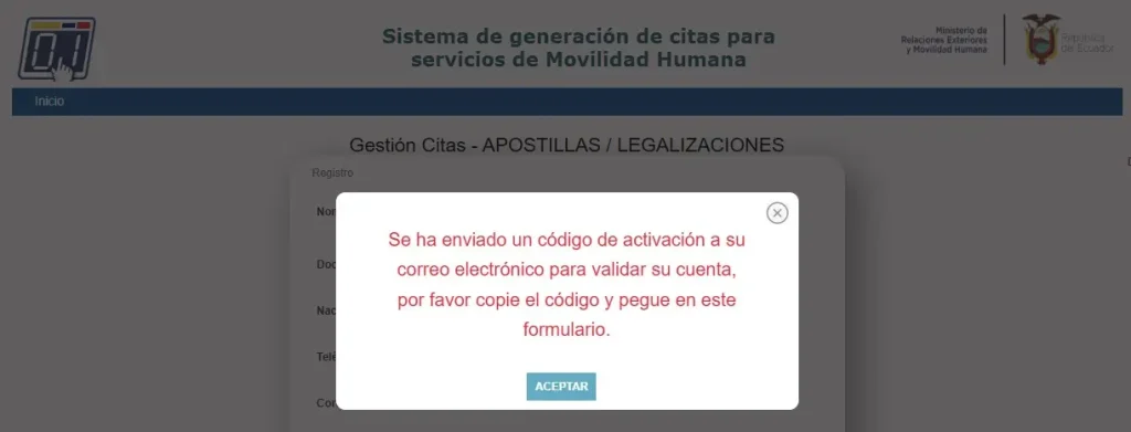 registro legalizacion ecuador aviso 3