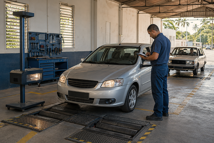 erta planta revisión vehiculos cuba