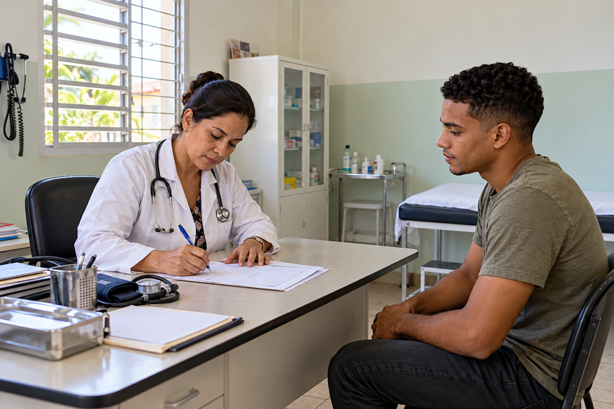 certificado medico cuba visados españa